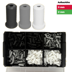 Sortimentsbox Schwarz | Silber | Weiß